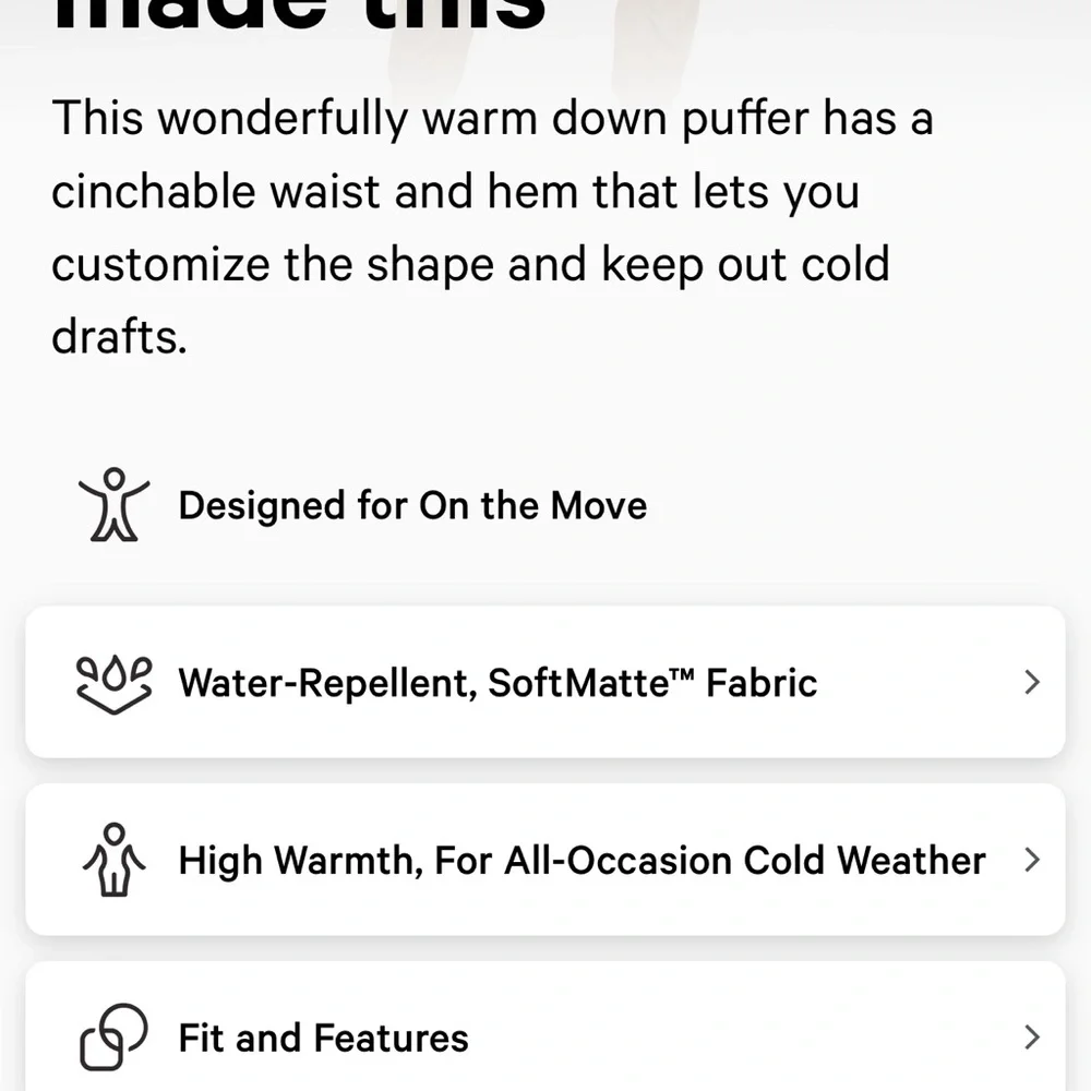 Lululemon Wunder Puff jacket black size 10 - Picture 7 of 7